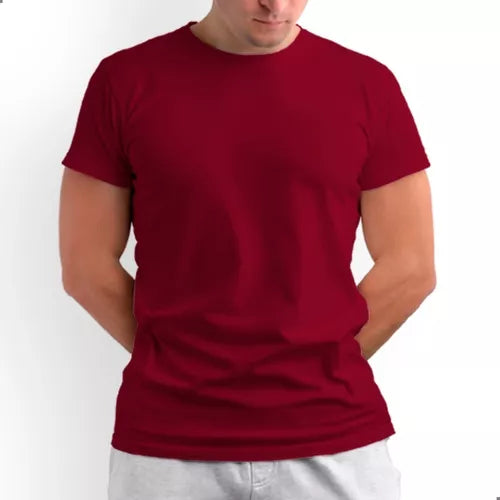 Kit 5 Camisetas Básicas Masculina Dry Fit Lisa Tradicional